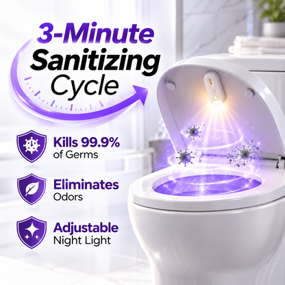 UV Toilet Sanitizer & Night Light