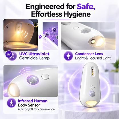 UV Toilet Sanitizer & Night Light